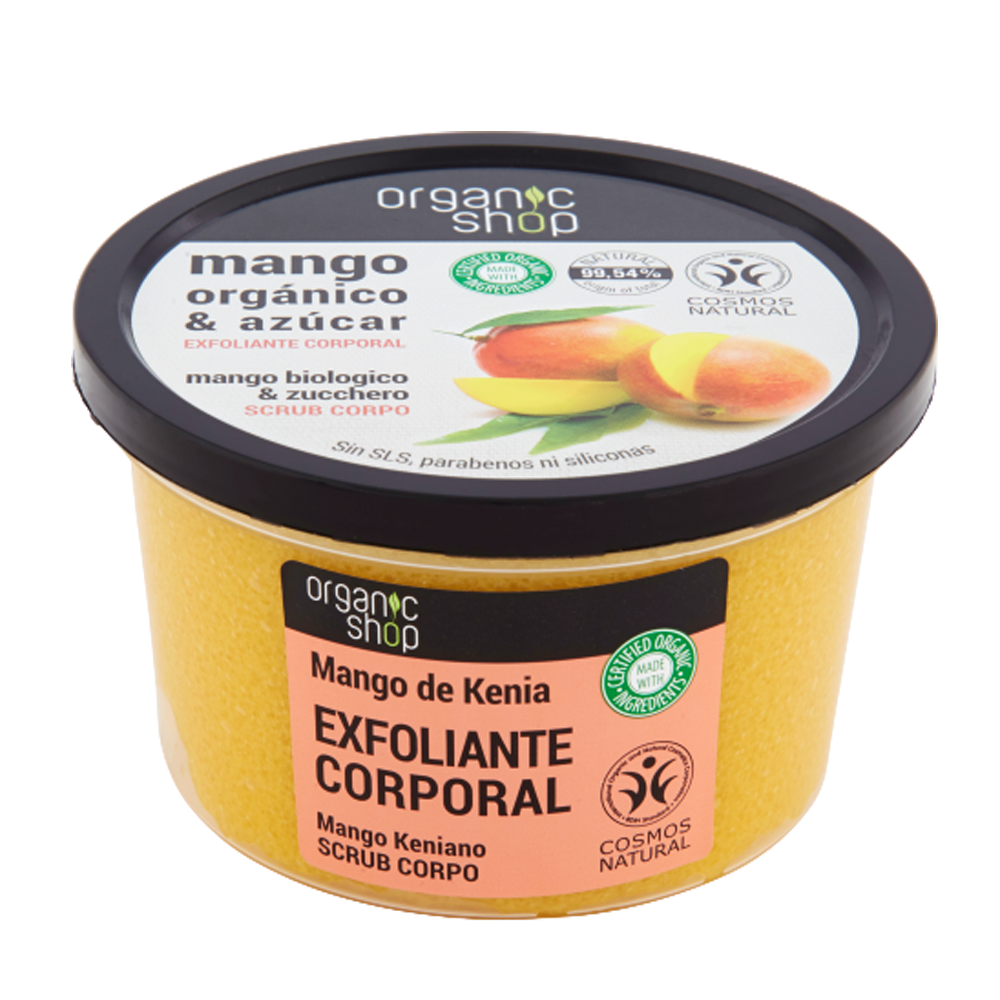 Organic Shop Mango Biologico e Zucchero Scrub 250 ml, , large