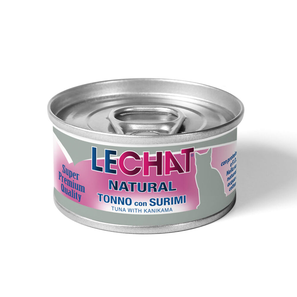 LeChat Natural Tonno con Surimi 80 g, , large