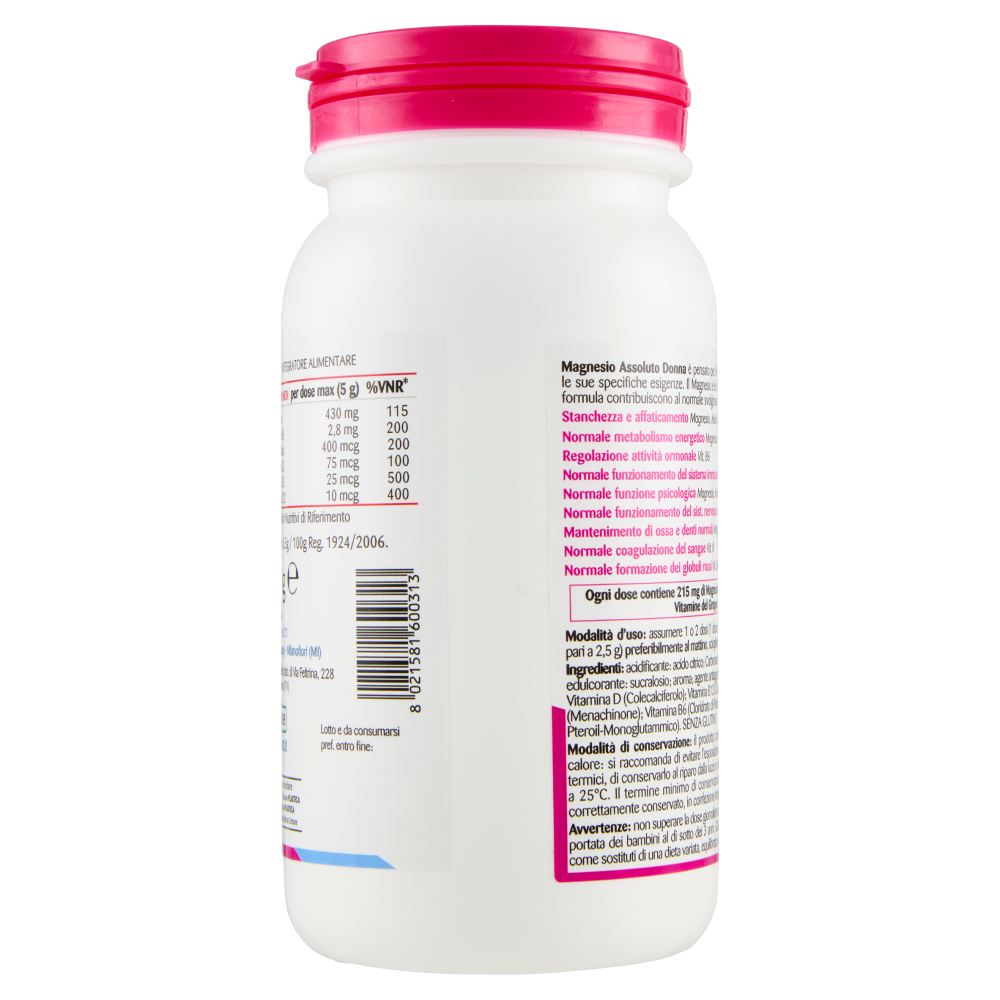 Matt Divisione Pharma Magnesio Assoluto Donna 150 g, , large