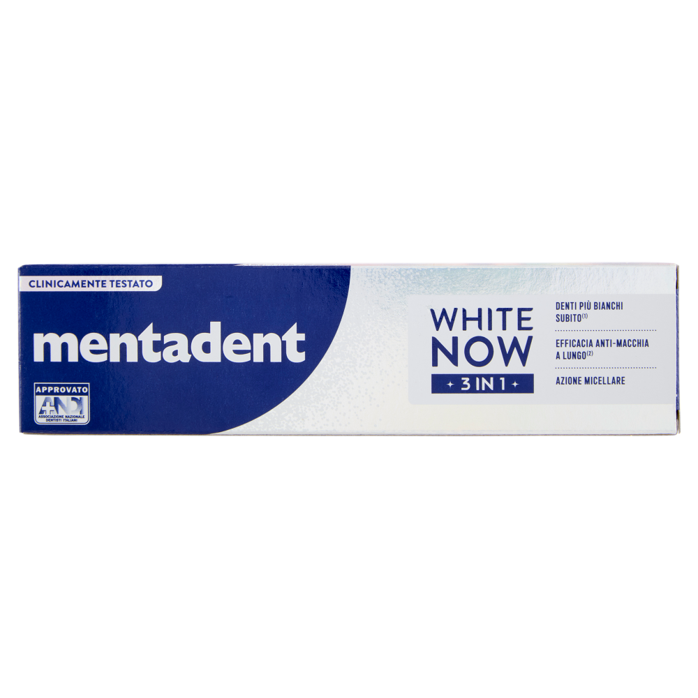 Mentadent White Now 3 in 1 75 ml - -