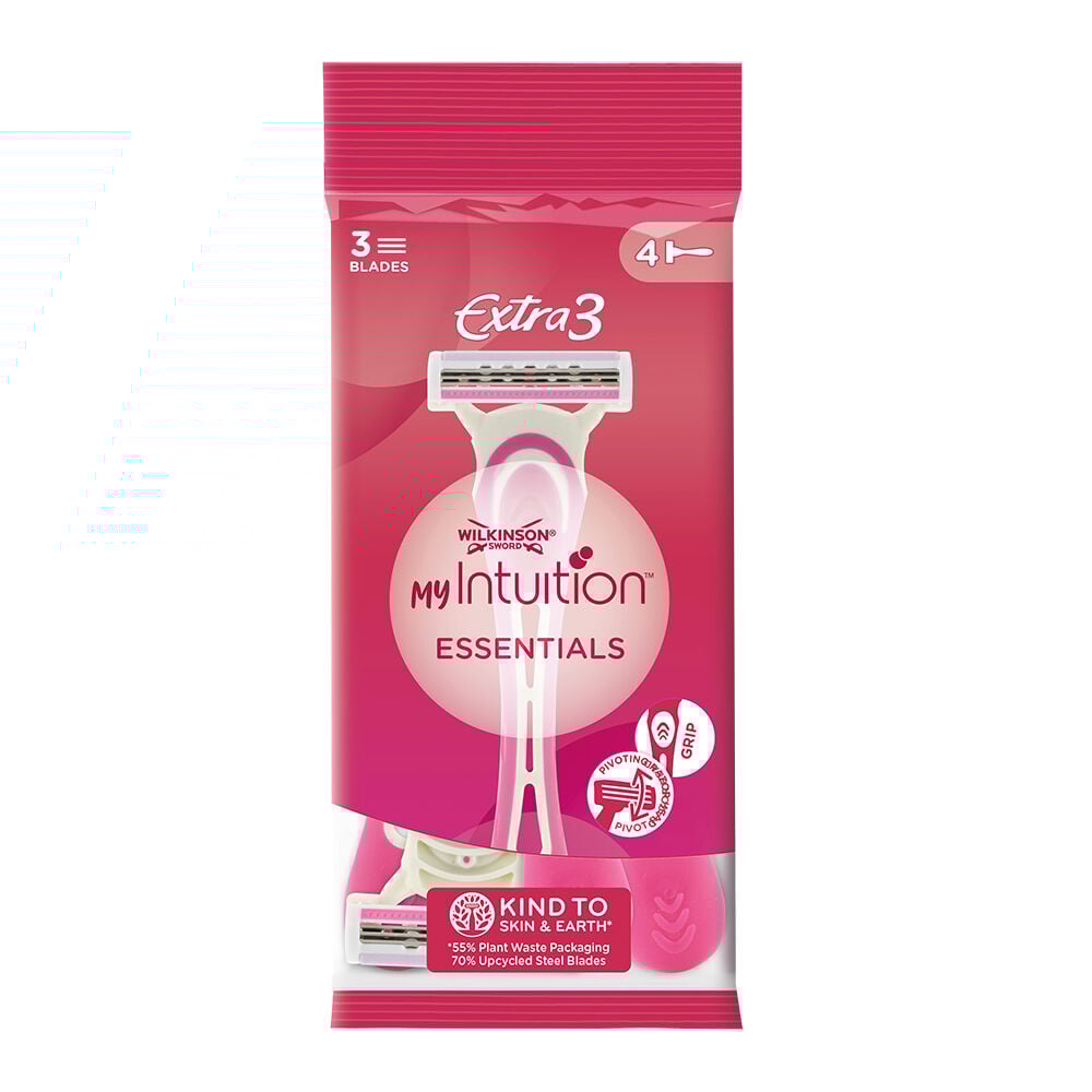 Wilkinson Sword My Intuition Extra 3 Essentials x4, , large