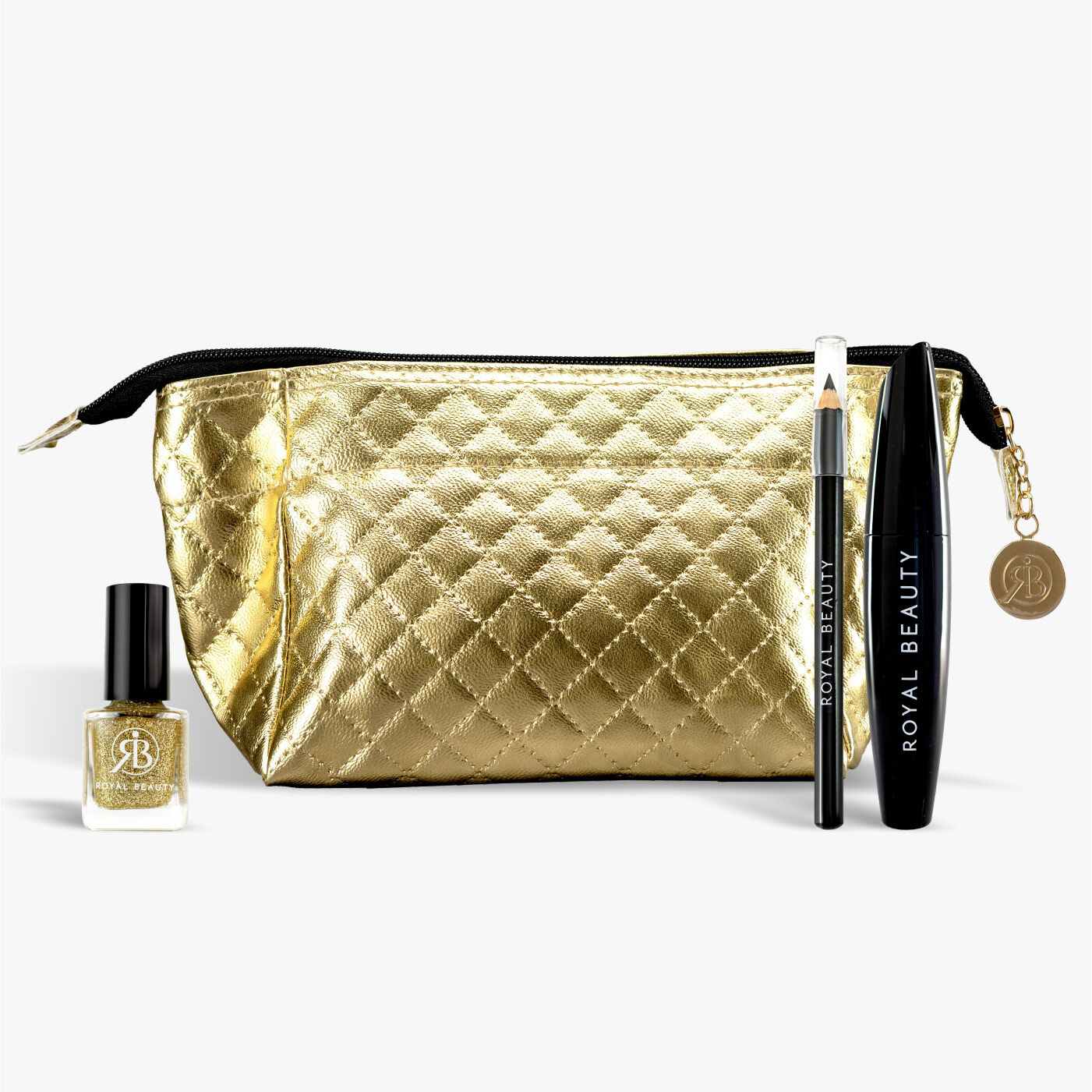 Royal Beauty Pochette Arianna con Mascara, Matita e Smalto - -
