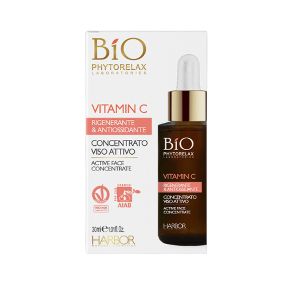 Phytorelax Unisex Crema Skincare Vegan & Organic Vitamin C 30Ml - Siero Viso Antimacchie - Immagine 1
