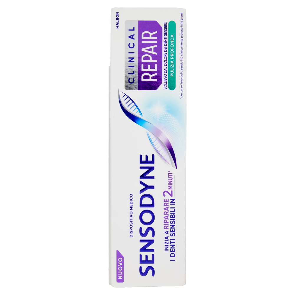 Sensodyne Clinical Repair Pulizia Profonda Menta 75ml, , large