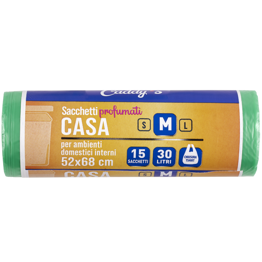 Caddy's Sacchetti Profumati M Assortiti 52x68 15 Pezzi, , large