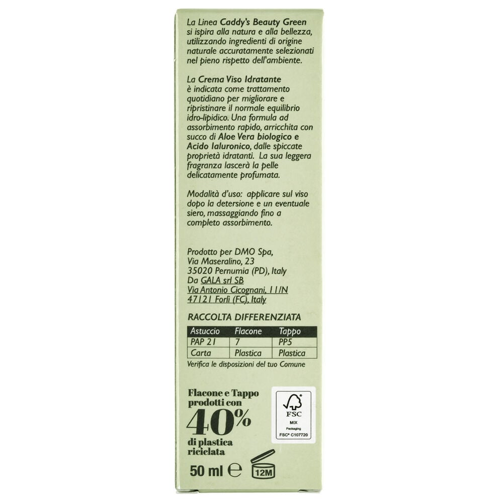Caddy's Beauty Green Crema Viso Idratante 50 ml, , large