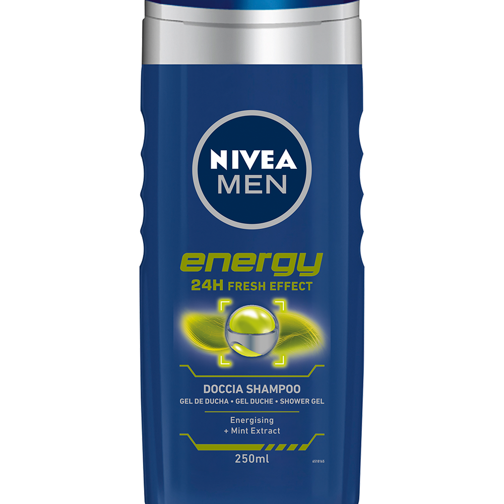 Nivea for Man Doccia Shampoo Energy 250 ml, , large image number null