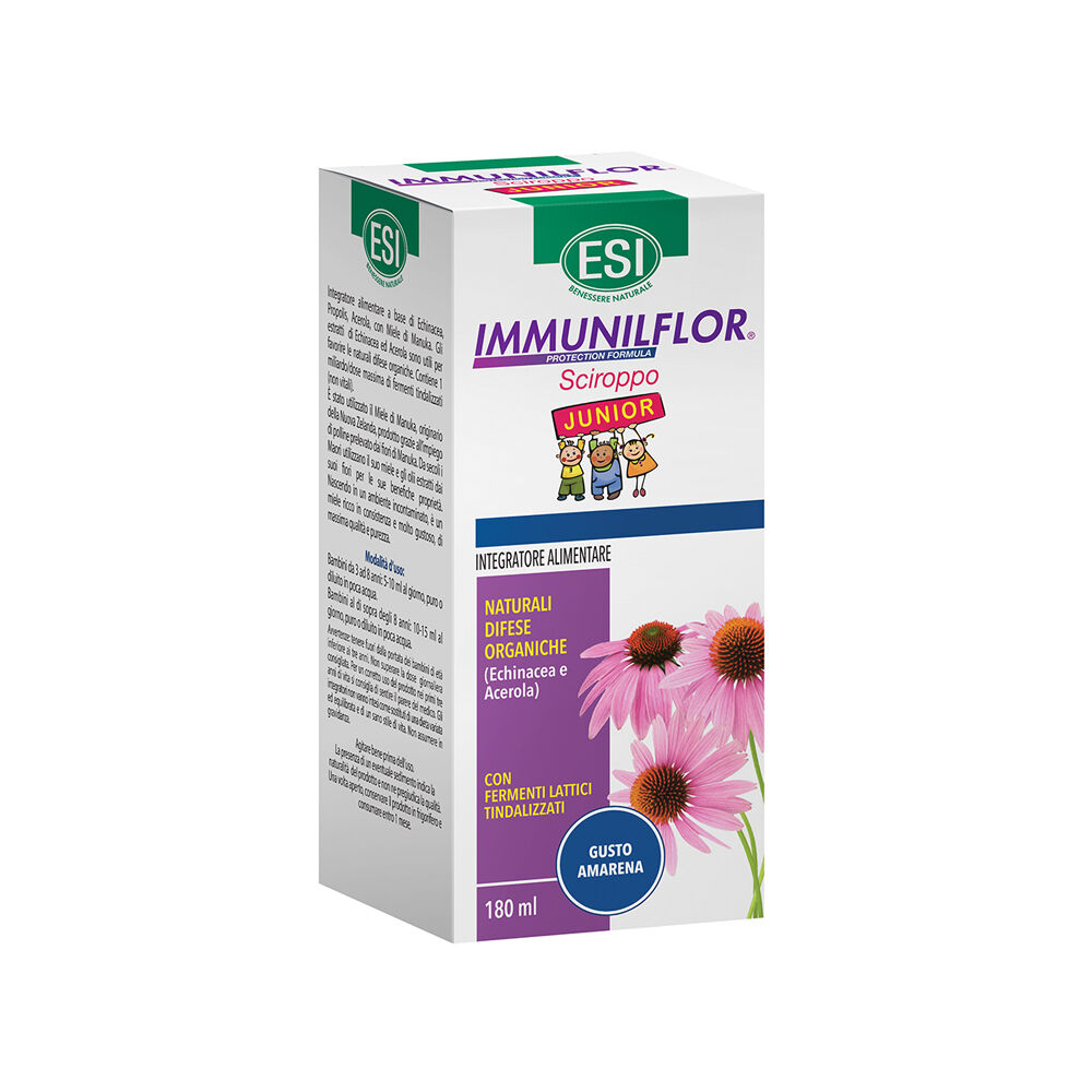 Immunilflor Junior Sciroppo 180 ml - -