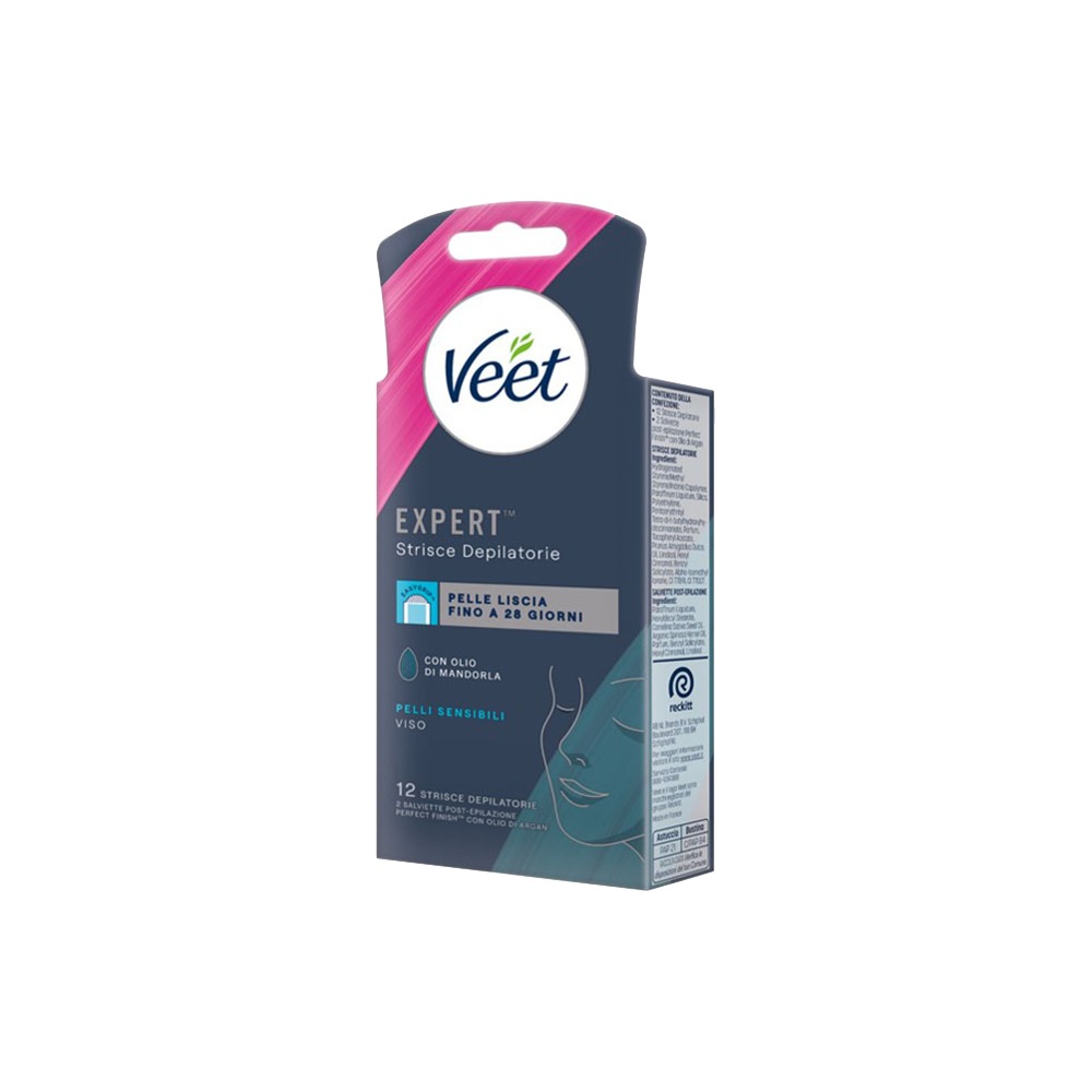 VEET STRISCE EXPERT VISO PS 12 PZ - Immagine 4