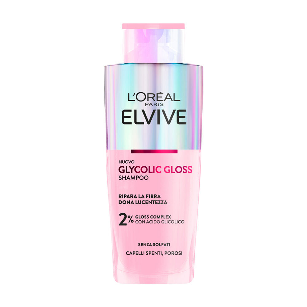 L'Or&eacute;al Paris Elvive Glycolic Gloss Shampoo 200ml	, , large