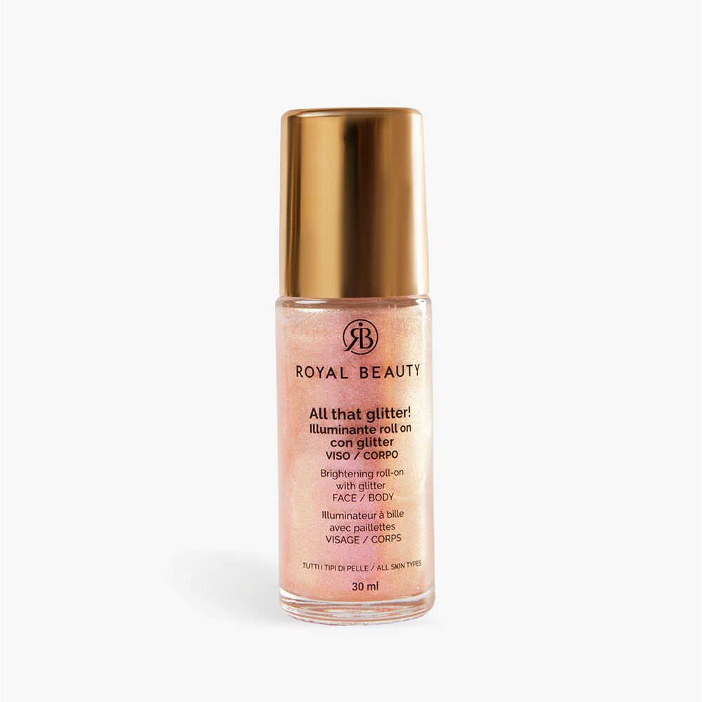 Royal Beauty Illuminante Roll On Con Glitter per Viso e Corpo N.01, , large