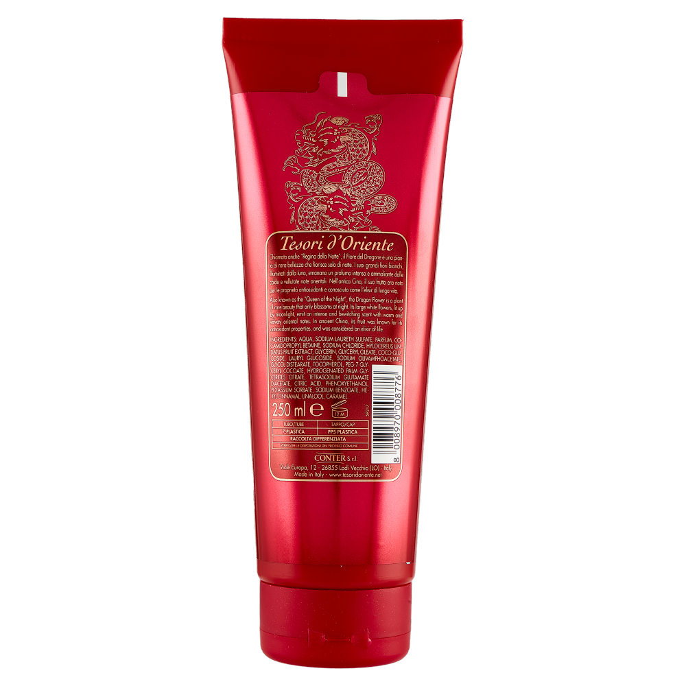 Tesori d'Oriente Doccia Crema Aromatica Fiore del Dragone 250 ml, , large