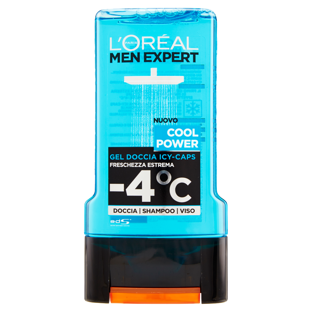 L'Oréal Men Expert Doccia Cool Power 300 ml, , large