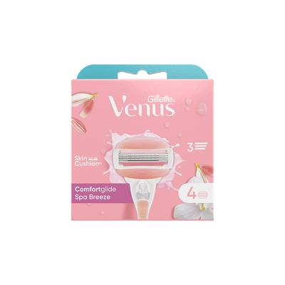 Gillette Venus Comfortglide Spa Breeze Ricambi x4	