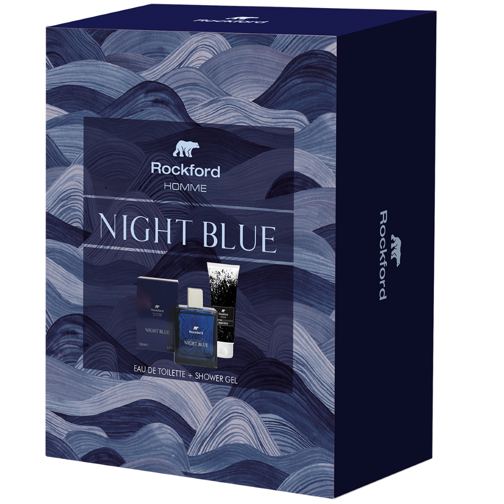 Rockford Night Blue Edt 100ml + Shower Gel 300ml, , large image number null