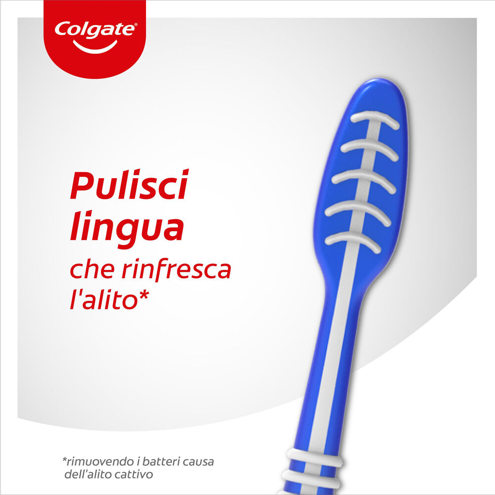 Colgate Spazzolino Extra Clean Medio 2 Pezzi, , large