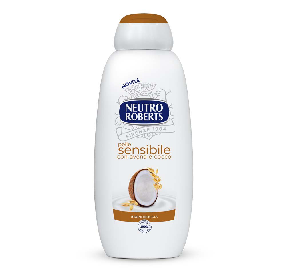Neutro Roberts Pelle Sensibile con Avena e Cocco Bagnodoccia 450 ml - -