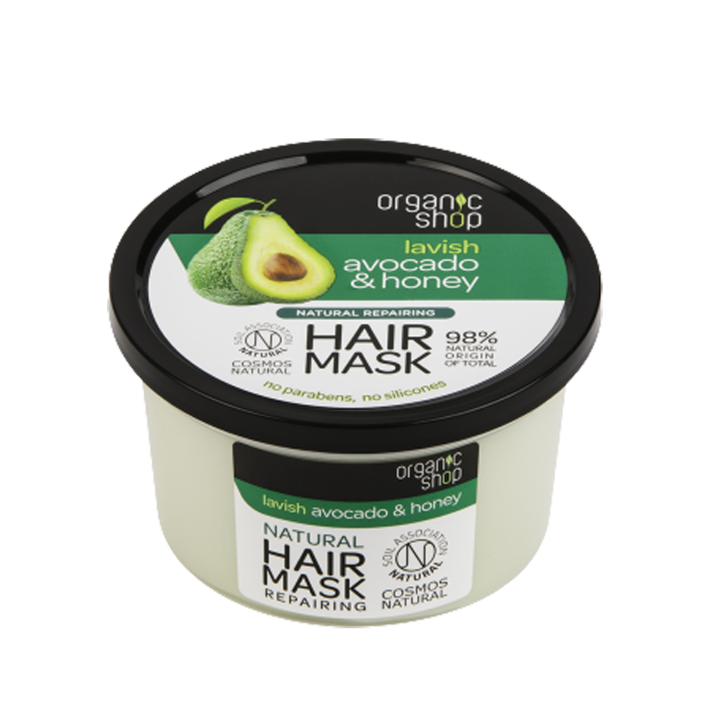 Maschera Capelli Ristrutturante Avocado Biologico e Miele 250 ml - Immagine 2