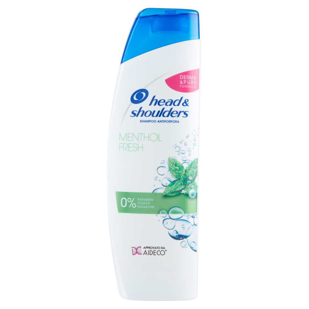 Head & Shoulders Menthol Fresh  Antiforfora Shampoo 225ml, , large