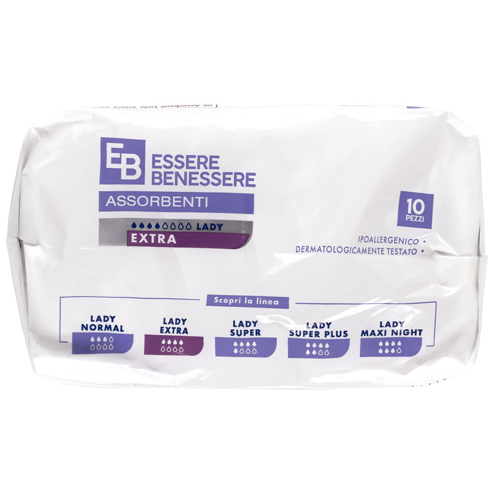Essere Benessere Lady Extra 10 Assorbenti, , large
