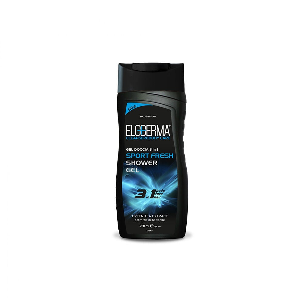 Eloderma Fresh Sport Gel Doccia 3in1 Uomo 250 ml - - - Immagine 1