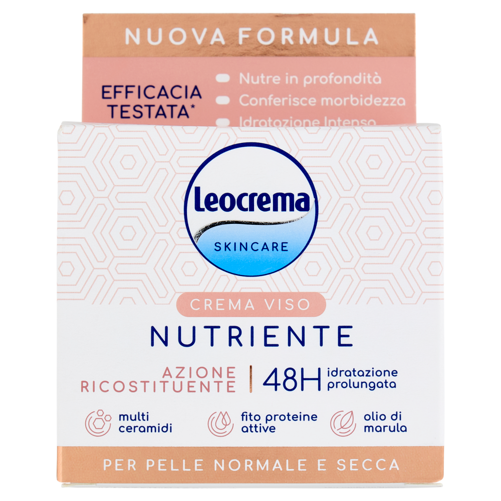 Leocrema Skincare Crema Viso Nutriente 50 ml, , large