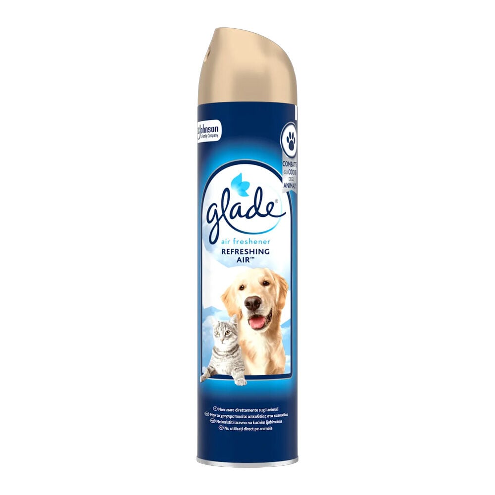 2 Flaconi Glade Pet Refreshing Air Combatte odori Animali Deodorante Ambienti - Immagine 2