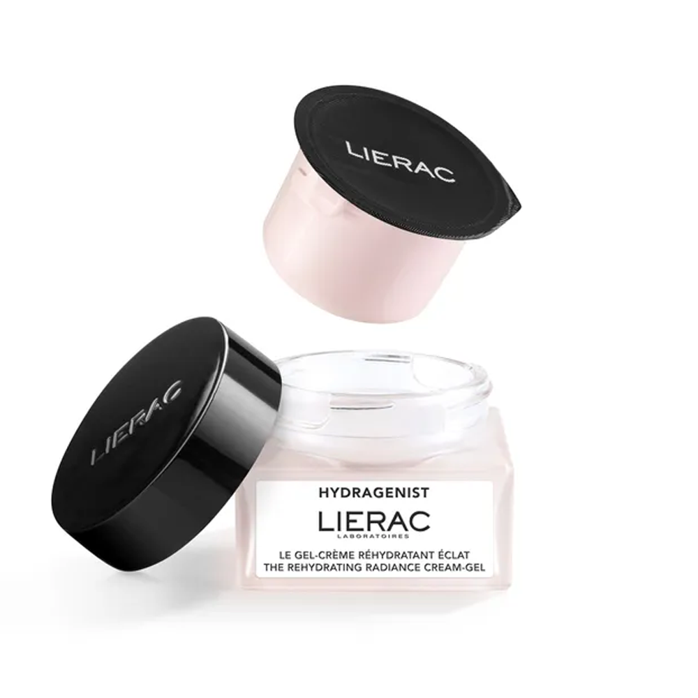 Lierac Hydragenist Gel-Crema Reidratante Illuminante Ricarica 50ml, , large