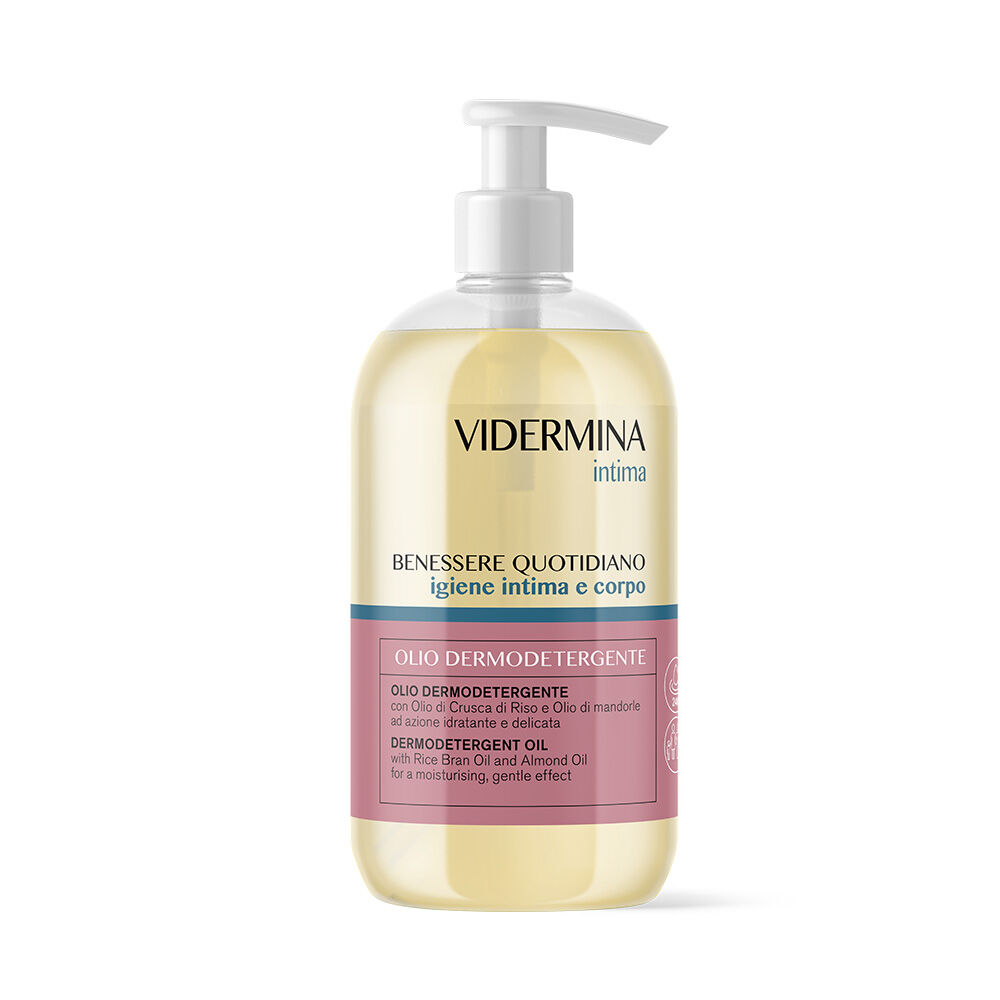 Vidermina Olio Detergente Intimo e Corpo 500 ml, , large