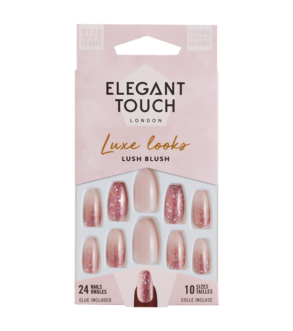 Elegant Touch Unghie Finte Lush Blush Lucide - --image