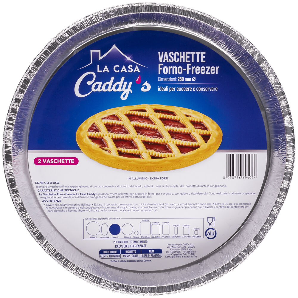 Caddy's Forno-Freezer 250 mm 2 Vaschette - -