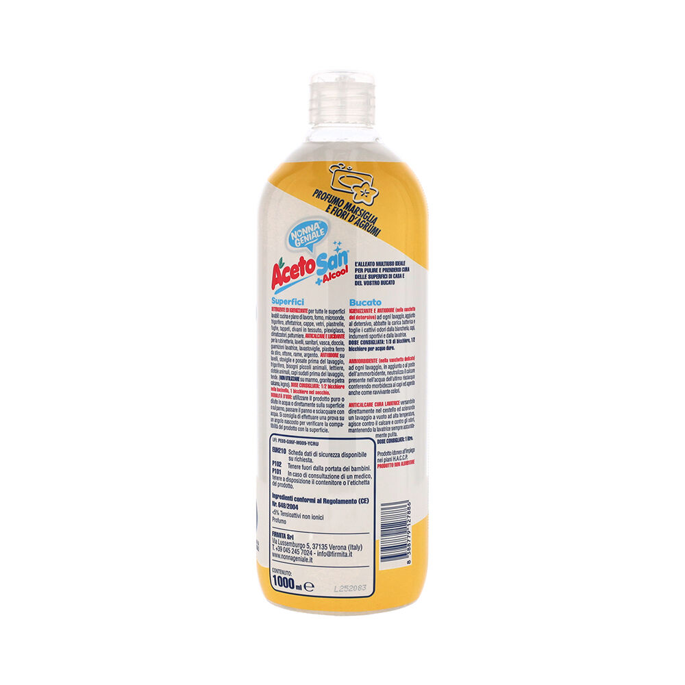 Acetosan Nonna Geniale Multiuso Marsiglia e Fiori d'Agrumi 1000ml , , large