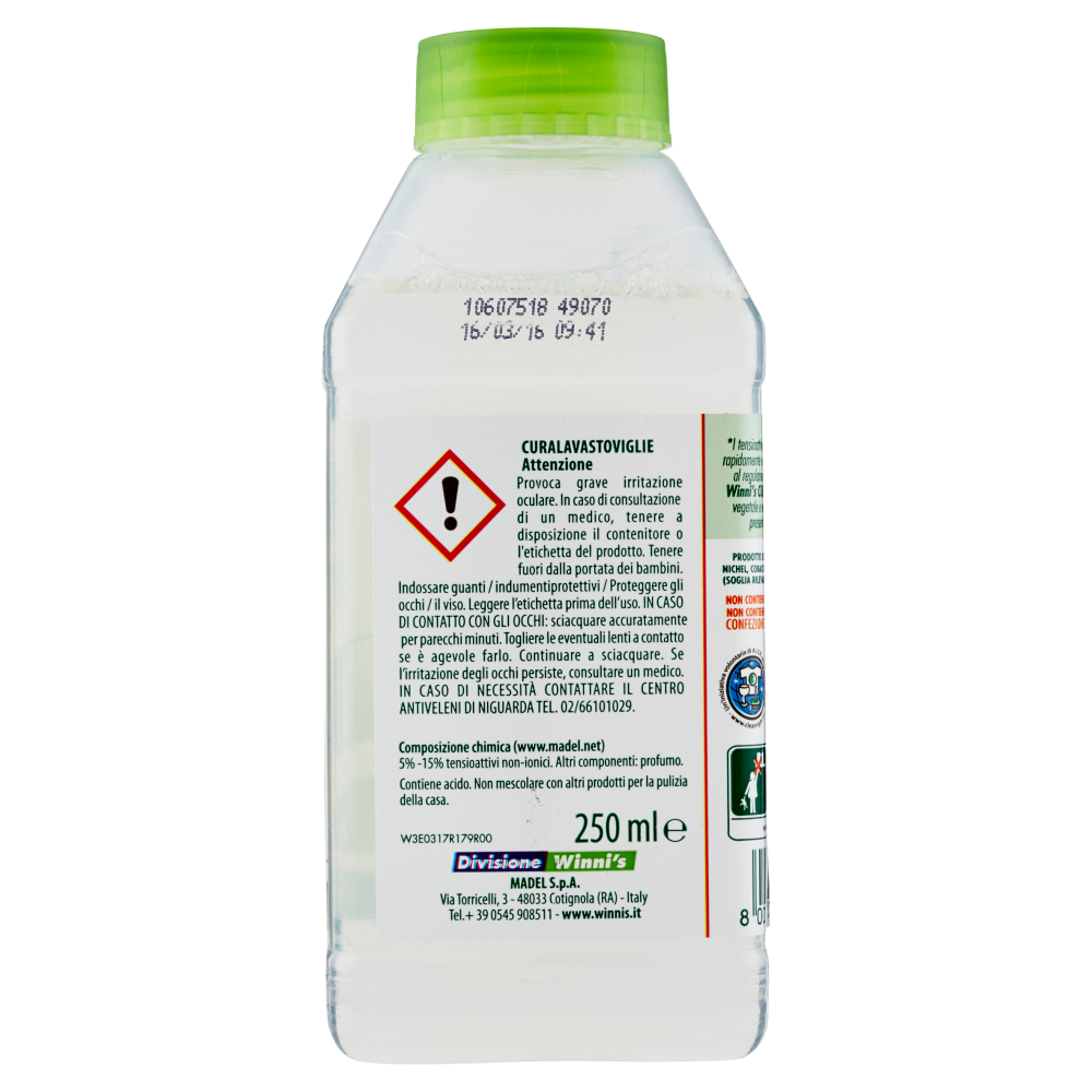 Winni's Naturel Cura Lavastoviglie 250 ml, , large
