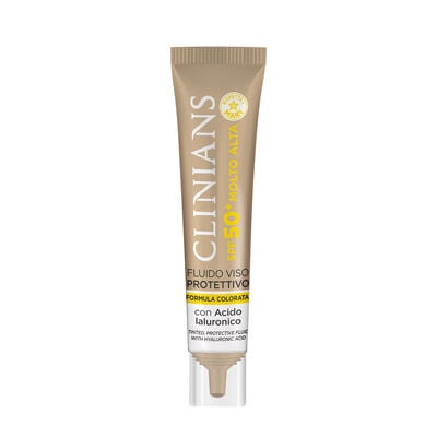 Clinians Fluido Viso Protettivo Colorato SPF 50+ 40ml