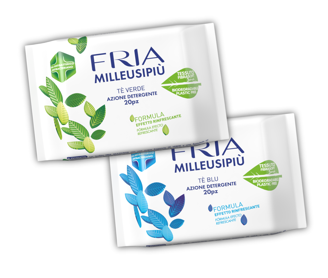 Fria 1000 Usi Assortite 20 Salviette - -