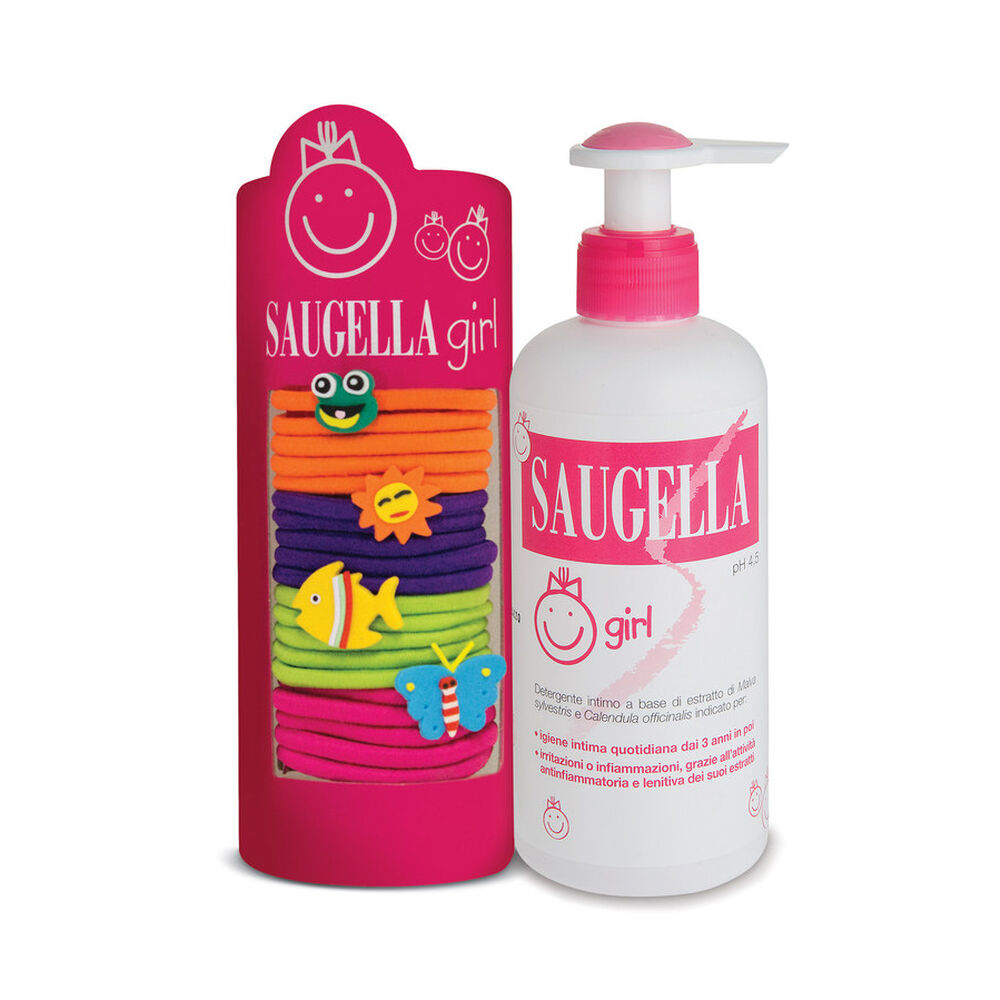 Saugella Girl Detergente Intimo Protettivo e Lenitivo pH 4.5 200 ml, , large
