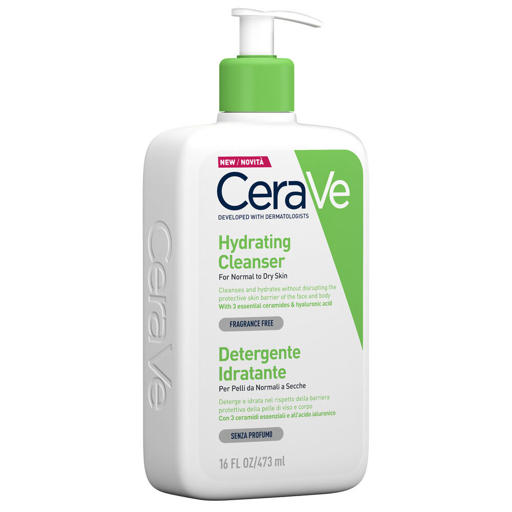 CeraVe Detergente Idratante Viso 473 ml, , large