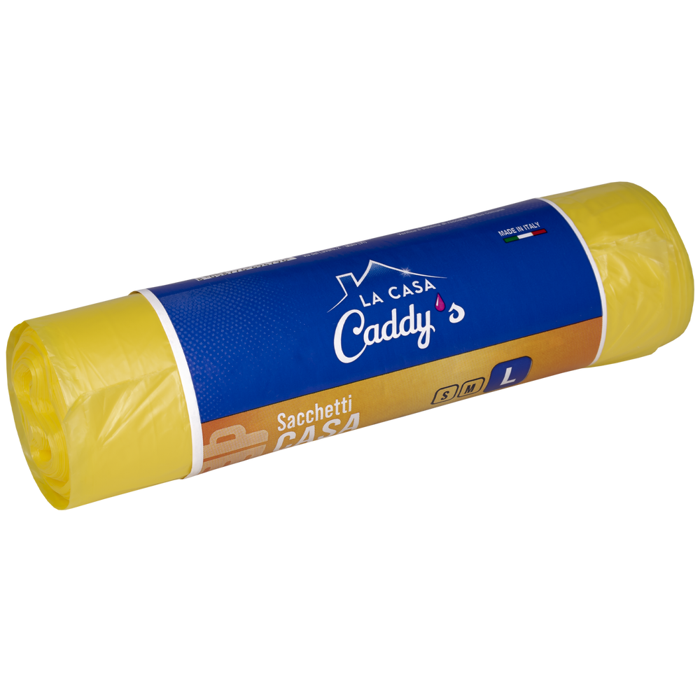 Caddy's Sacchetti L Giallo 70x110 10 Pezzi, , large