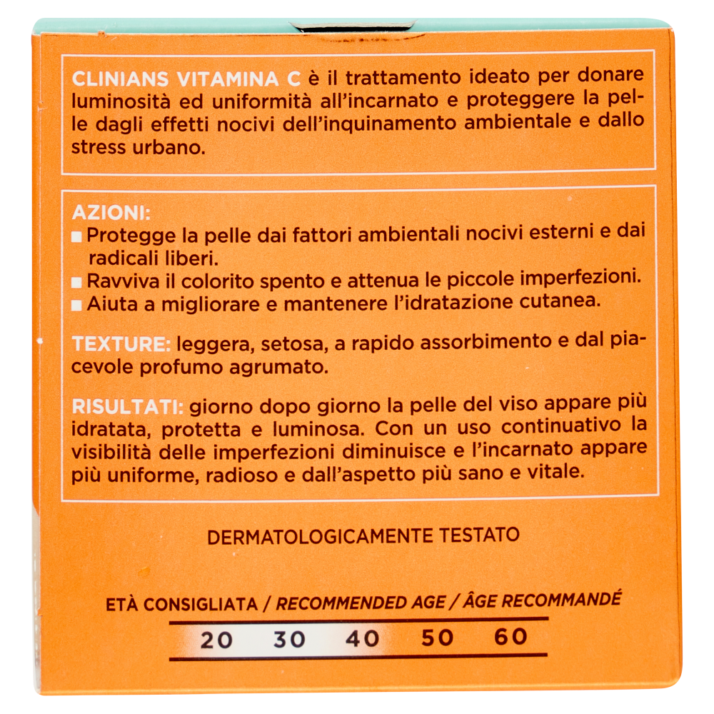 Clinians Vitamina C Trattamento Illuminante Spf 15 50 ml, , large