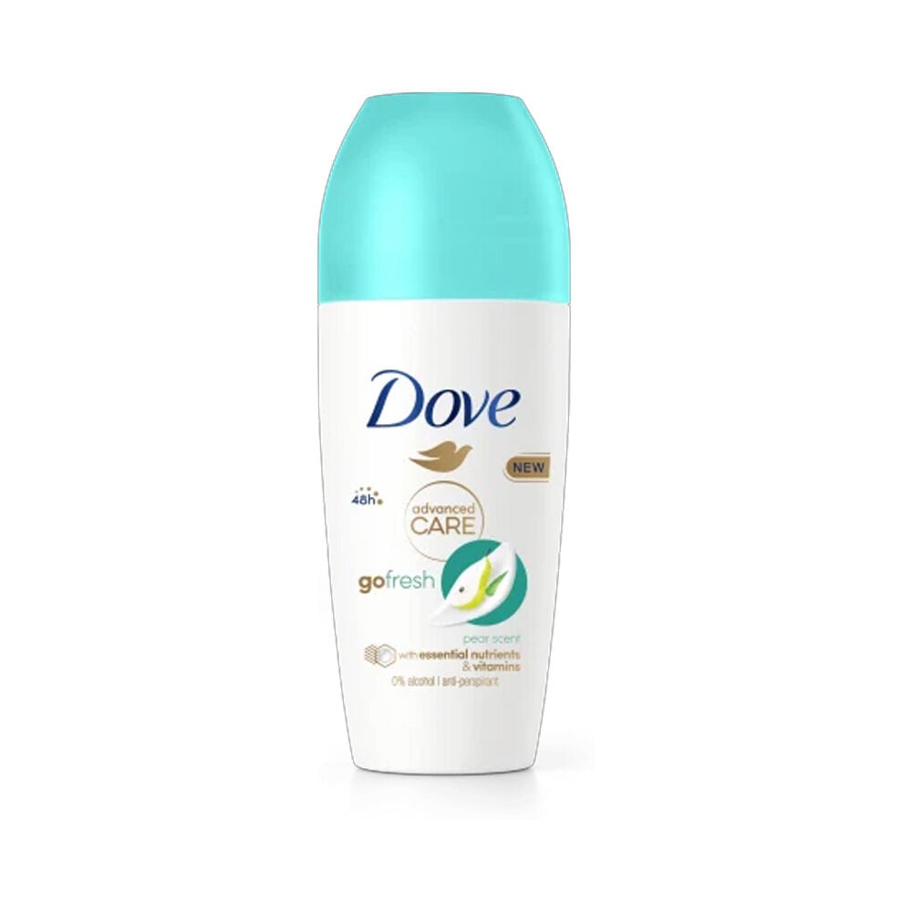 Dove Deodorante Roll-On Advanced Care Pera e Aloe Vera 50 ml - -