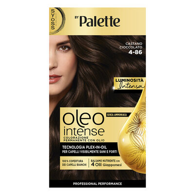 Palette Oleo Intense Colorazione Permanente Castano Cioccolato N.4.86