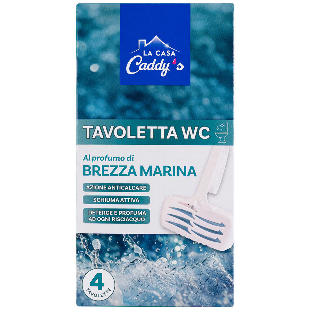 Caddy's Tavolette WC Brezza Marina 4 Pezzi, , large