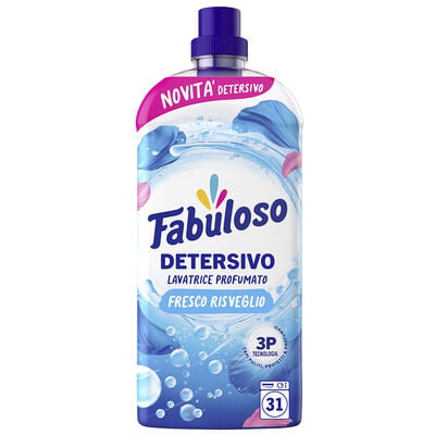 Fabuloso Detersivo Lavatrice Liquido Fresco Mattino 31 Lavaggi