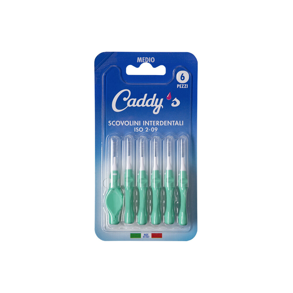 Caddy's Scovolino Interdentale ISO 2-09 (6 pezzi) - -