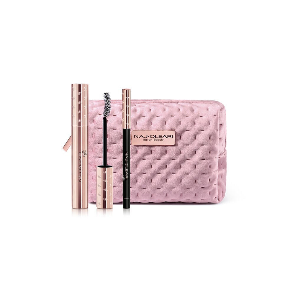 Naj-Oleari Marvelous Curl Mascara - Essential Eyes Kit - -