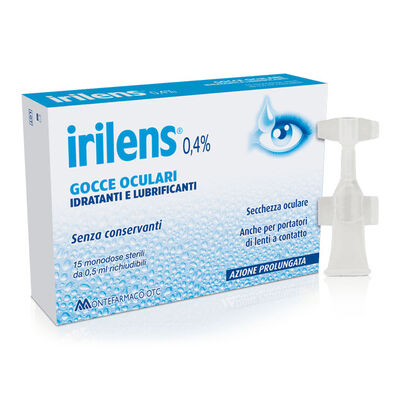 Irilens Gocce Oculari 15 Fiale Monodose Acido Ialuronico