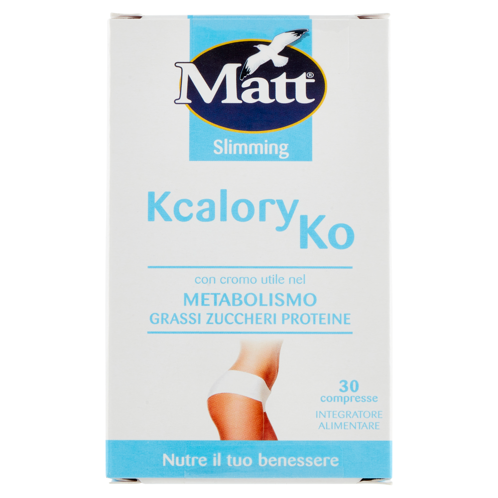 Matt Slimming Kcalory Ko 30 compresse 30 g,  Matt Slimming Kcalory Ko 30 compresse 30 g, , large