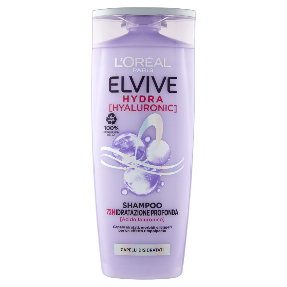 Elvive Hydra Hyaluronic Shampoo con Acido Ialuronico 250 ml - -