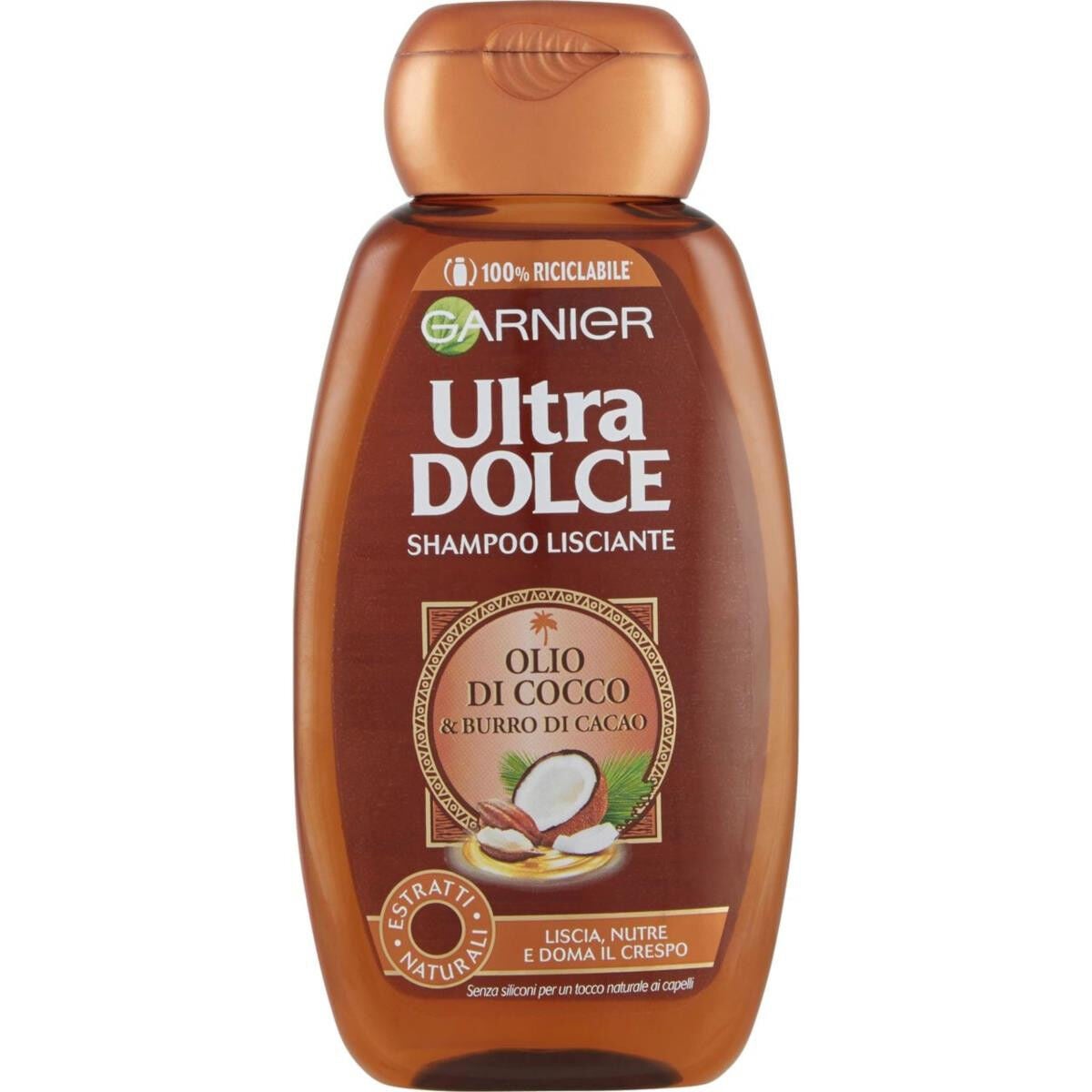 Garnier Ultra Dolce Olio di Cocco e Burro di Cacao Shampoo 250 ml - -
