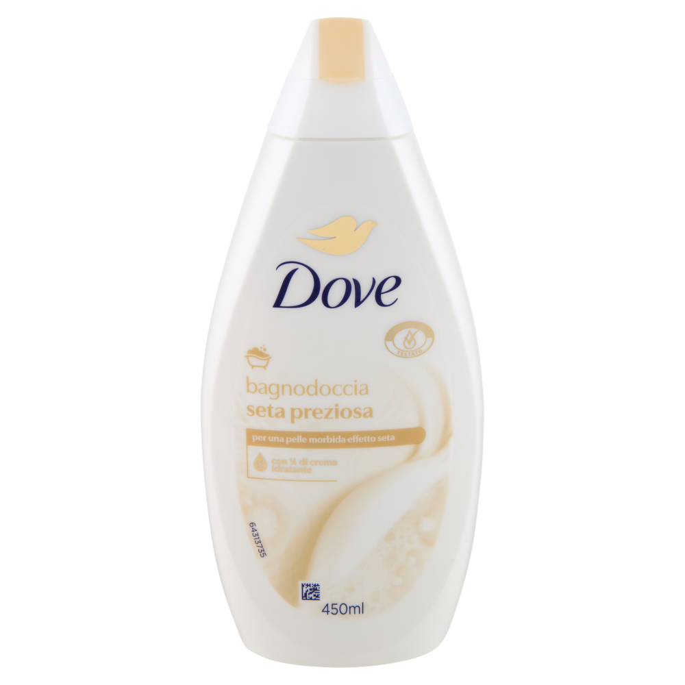 Dove Bagnodoccia Seta Preziosa 450 ml, , large